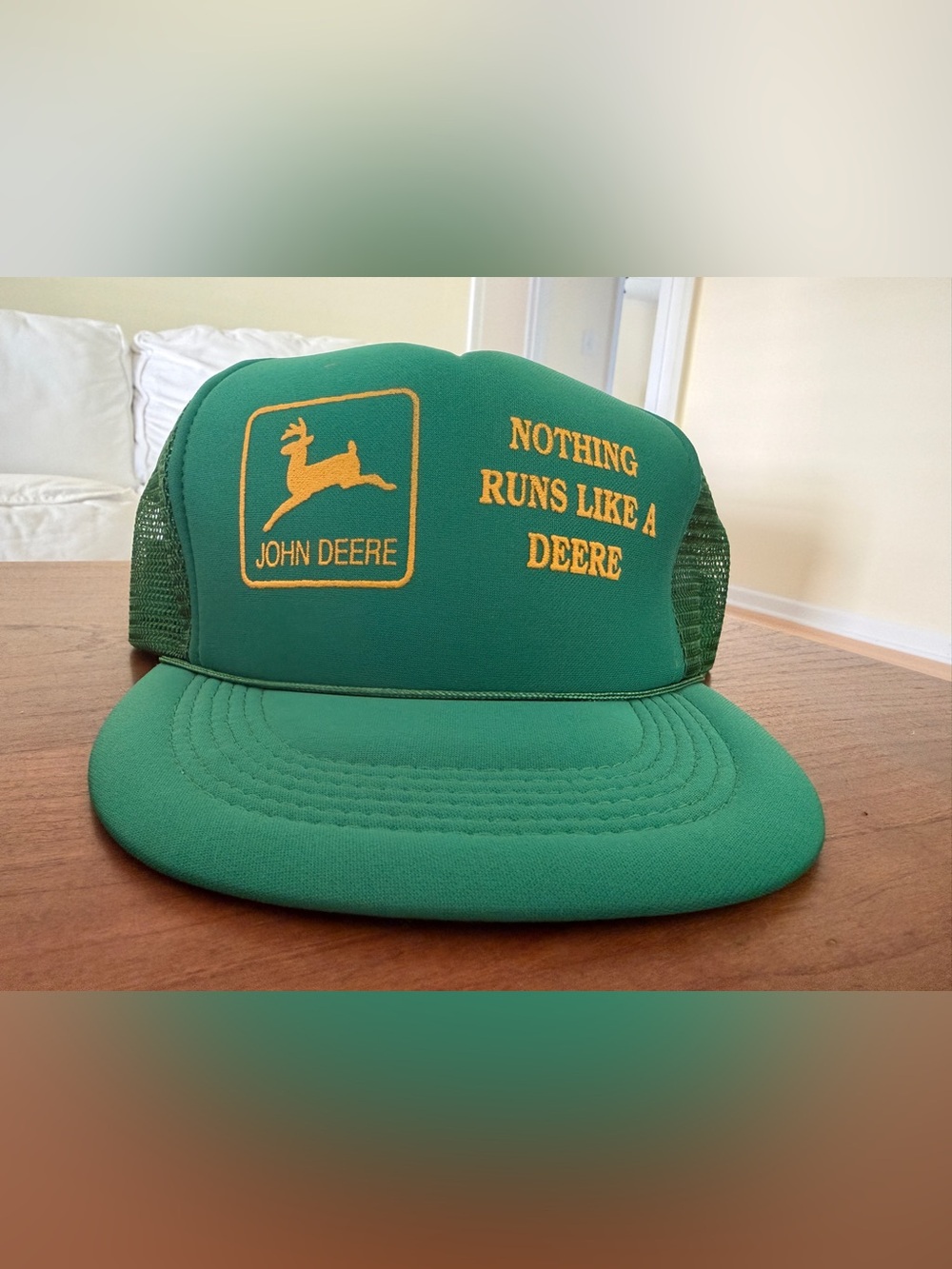 Vintage (90s?) John Deere Trucker Cap